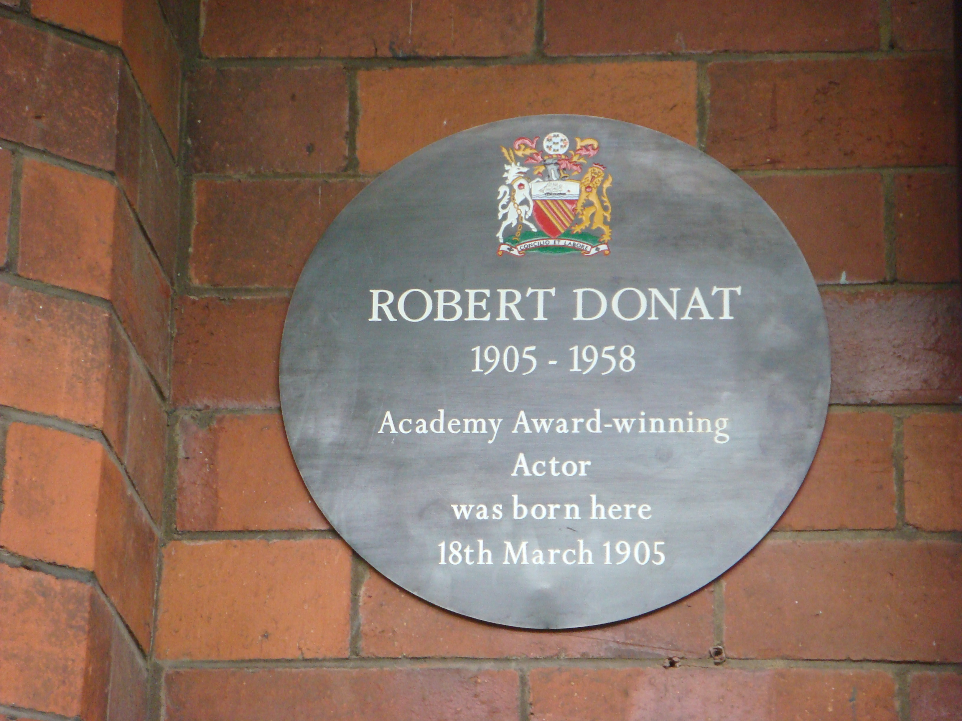 Robert Donat, Withinton